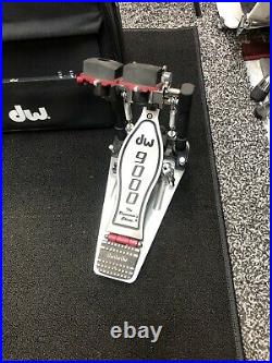 DW 9000 Series Double Bass Drum Pedal With Case