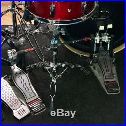 DW 9000 Series Double Bass Drum Pedal With DW Case