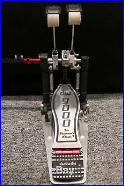 DW 9000 Series Double Bass Drum Pedal (used) with case