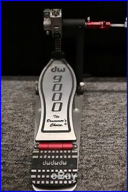 DW 9000 Series Double Bass Drum Pedal (used) with case