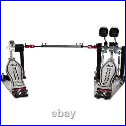 DW 9000 Series Double Bass Drum Pedal with Case