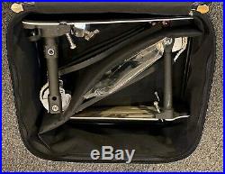 DW 9000 Series Double Bass Drum Pedal with Extended Footboard and Case