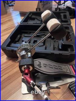 DW 9000 Series Drum Workshop Double Bass Drum Pedal w Hard Case + Made in TAIWAN DW 9000 Series Drum Workshop Double Bass Drum Pedal w Hard Case + Made in TAIWAN