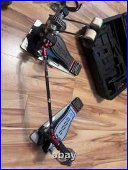 DW 9000 Series Drum Workshop Double Bass Drum Pedal w Hard Case + Made in TAIWAN DW 9000 Series Drum Workshop Double Bass Drum Pedal w Hard Case + Made in TAIWAN