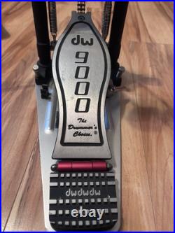 DW 9000 Series Drum Workshop Double Bass Drum Pedal w Hard Case + Made in TAIWAN DW 9000 Series Drum Workshop Double Bass Drum Pedal w Hard Case + Made in TAIWAN
