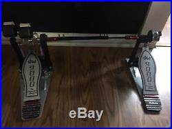 DW 9000 Series Lefty Double Bass Drum Pedal DWCP9002