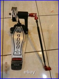 DW 9000 Series Single Bass Drum Pedal Double Chain (USED)