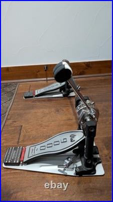 DW 9000 XF Extended Foot Board Double Bass Drum Pedal With Hard Case 9002