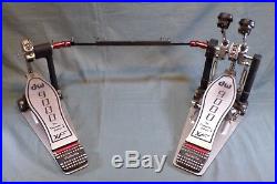 DW 9000 XF Series Extended Foot Board Double Bass Drum Pedal and Case Kick