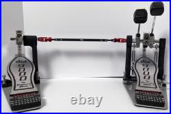 DW 9002 Double Pedal Standard Footboard with Heavy Duty Nylon Carry Bag Mint