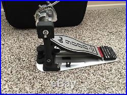 DW 9002 Series Double Bass Drum Pedal great condition