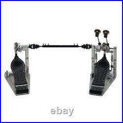 DW DWCPMCD2BK MFG Series Chain Double Bass Drum Pedal Black