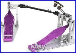 DW DWCPMCD2PU MCD Machined Chain-drive Double Bass Drum Pedal Purple