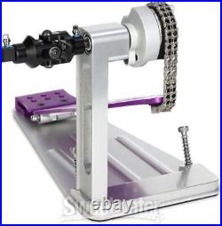 DW DWCPMCD2PU MCD Machined Chain-drive Double Bass Drum Pedal Purple