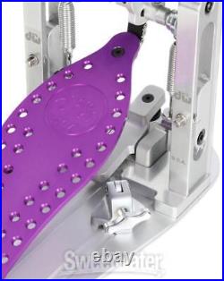 DW DWCPMCD2PU MCD Machined Chain-drive Double Bass Drum Pedal Purple