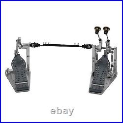 DW DWCPMDD2GR MDD Machined Direct Drive Double Bass Drum Pedal, Gray Footboard
