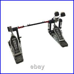 DW Drum Workshop 8000 Series Double Bass Drum Pedal with Case (PRE-OWNED)