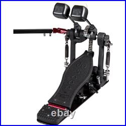 DW Drum Workshop DWCP5002AD4 Blackout Double Pedal With Case DW Drum Workshop DWCP5002AD4 Blackout Double Pedal With Case