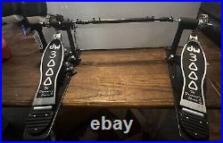 DW Drums 3000 Series Double Bass Drum Pedal Dwcp3002L