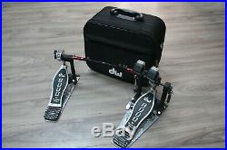 DW Drums 8000 Series Double Bass Drum Pedal with Bag