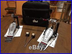 DW Drums DW 9000 Series Double Bass Pedal Drum Workshop