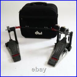 DW Drums DW-9002 Double Bass Drum Pedal Case Manual Tuning Key Preowned Japan