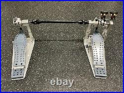 DW MCD Double Bass Drum Pedal Polished Aluminum