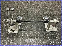 DW MCD Double Bass Drum Pedal Polished Aluminum