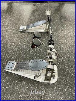 DW MCD Double Bass Drum Pedal Polished Aluminum