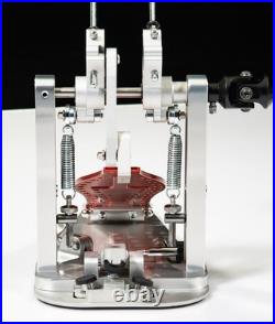 DW USA Machined Direct Drive Double Pedal Special Edition Red