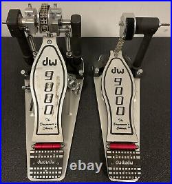 DW Used 9000 Series Double Bass Drum Pedal