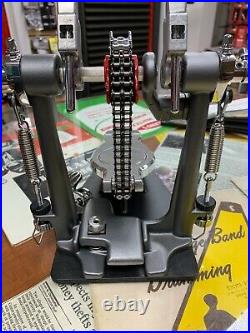 Demo Pearl Eliminator Solo Red Double Bass Drum Pedal P-1032R