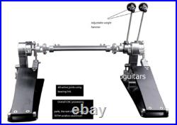 Direct drive 25 Long board double Bass Pedal Carbon fiber