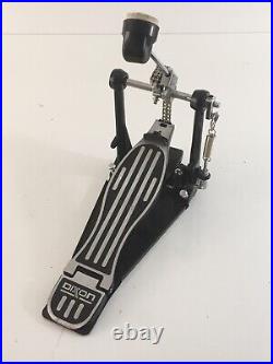 Dixon Black Heavy Duty Acoustic Bass Drum Pedal Double Chain Drive Percussion