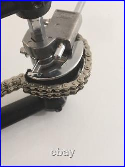 Dixon Black Heavy Duty Acoustic Bass Drum Pedal Double Chain Drive Percussion