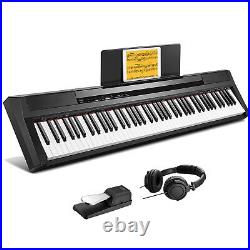 Donner DEP-20 Digital Piano Keyboard 238 Tones 88 Key Weighted With Headphone