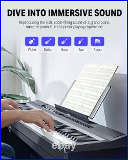 Donner DEP-20 Digital Piano With Pedal 88 Weighted Key 238 Tone 128 Polyphony