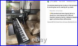 Donner DEP-20 Digital Piano With Pedal 88 Weighted Key 238 Tone 128 Polyphony