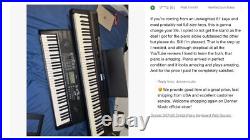Donner DEP-20 Digital Piano With Pedal 88 Weighted Key 238 Tone 128 Polyphony
