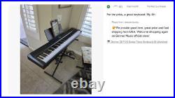 Donner DEP-20 Digital Piano With Pedal 88 Weighted Key 238 Tone 128 Polyphony