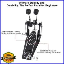 Double Bass Drum Pedal Direct Drive Heavy-duty Double Chain