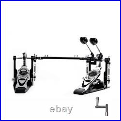 Double Bass Drum Pedal, Double Chain Double Bass Pedal, Double Kick Pedal for
