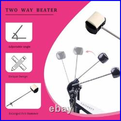 Double Bass Drum Pedal, Double Chain Double Bass Pedal, Double Kick Pedal for Double Bass Drum Pedal, Double Chain Double Bass Pedal, Double Kick Pedal for