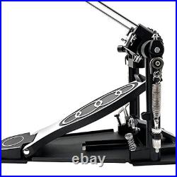 Double Bass Drum Pedal Double Chain Kick Pedal for Electronic Drums & Practice