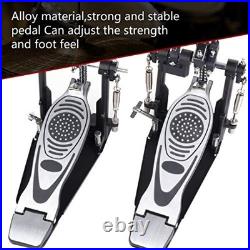 Double Bass Drum Pedal, Double Kick Bass, Electric Drum Kit Double Double Pedal