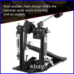 Double Bass Drum Pedal, Double Kick Bass, Electric Drum Kit Double Double Pedal
