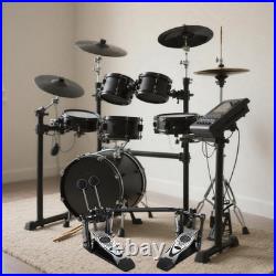 Double Bass Drum Pedal, Heavy-Duty Double Chain Drive Kick Pedal with Adjustable