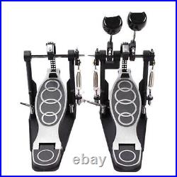Double Bass Drum Pedal No Slip for Electronic Drums Kick Drum Set Jazz Drums