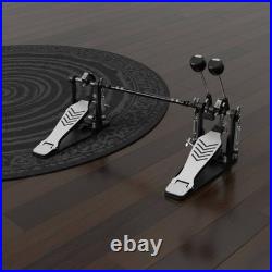 Double Bass Drum Pedal Non Slip Double Bass Pedal Adjustable for Stage