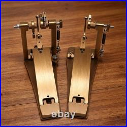 Double Bass Drum Pedal Responsive Double Kick Pedal Long-Lasting for Studio